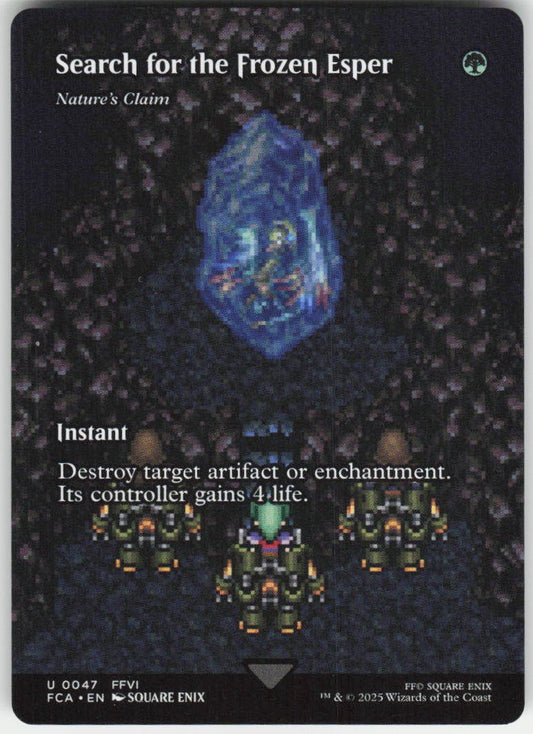 Search for the Frozen Esper - Nature's Claim (Showcase) U FINAL FANTASY: Through the Ages 47 NM