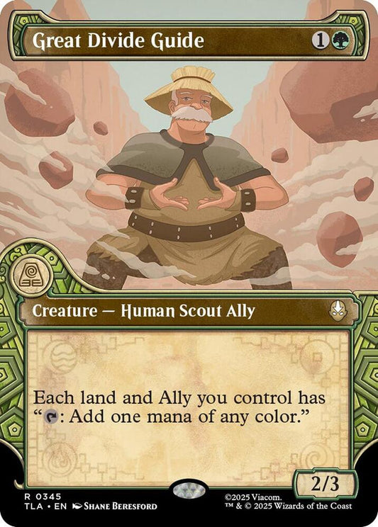 Great Divide Guide (Showcase) 345 Rare Avatar: The Last Airbender NM/M