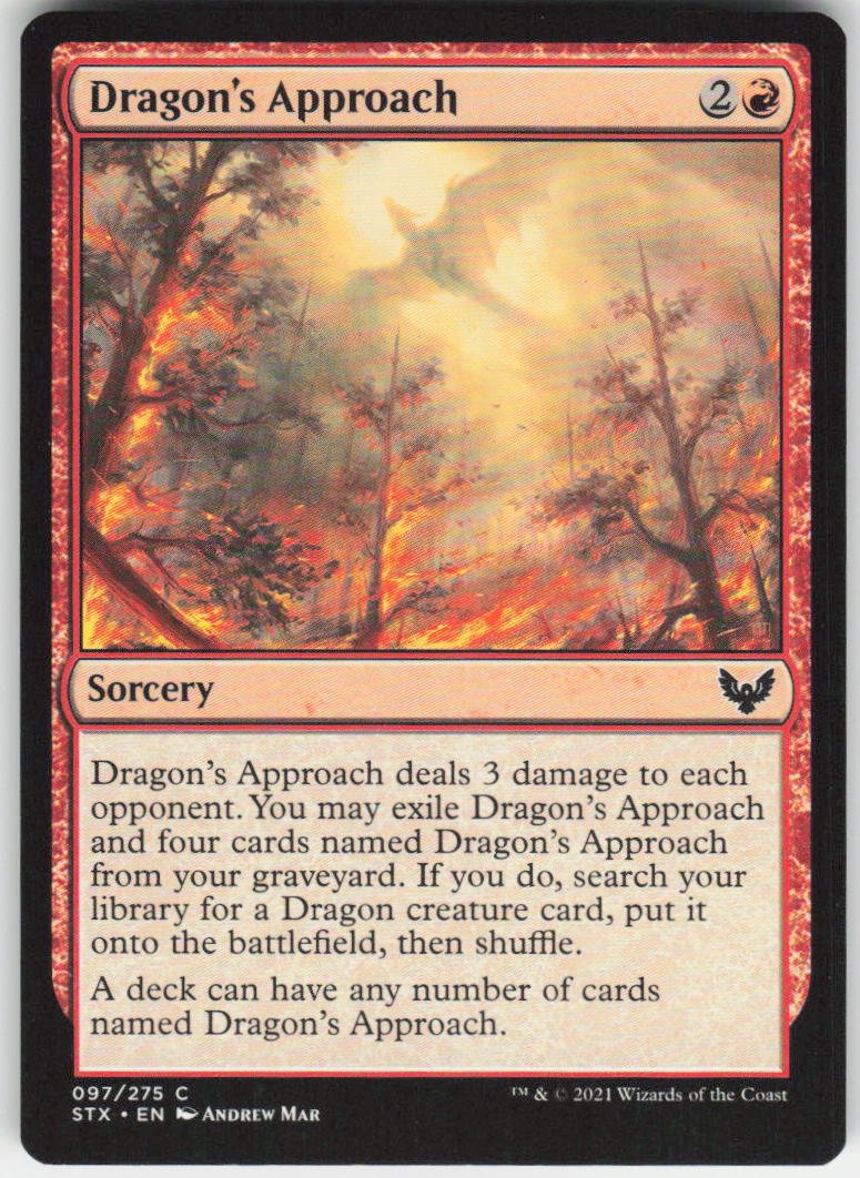 Dragon's Approach C The List Reprints 097/275 NM