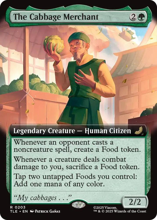 The Cabbage Merchant (Extended Art) 203 Avatar: The Last Airbender: Eternal-Legal Foil NM/M