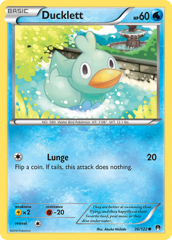 Ducklett 36/122 Common BREAKpoint NM/LP