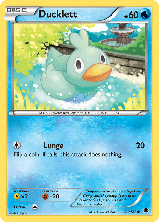 Ducklett 36/122 Common BREAKpoint NM/LP