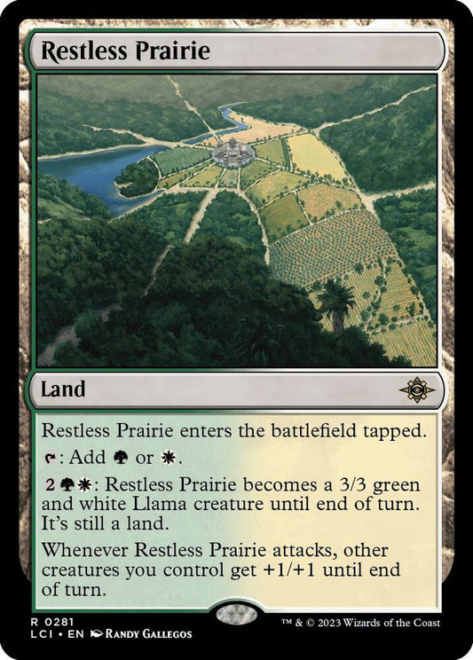 Restless Prairie 281 Foil Rare The Lost Caverns of Ixalan NM/M