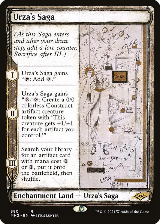 Urza's Saga (Showcase) 380 Rare Modern Horizons 2 NM/M