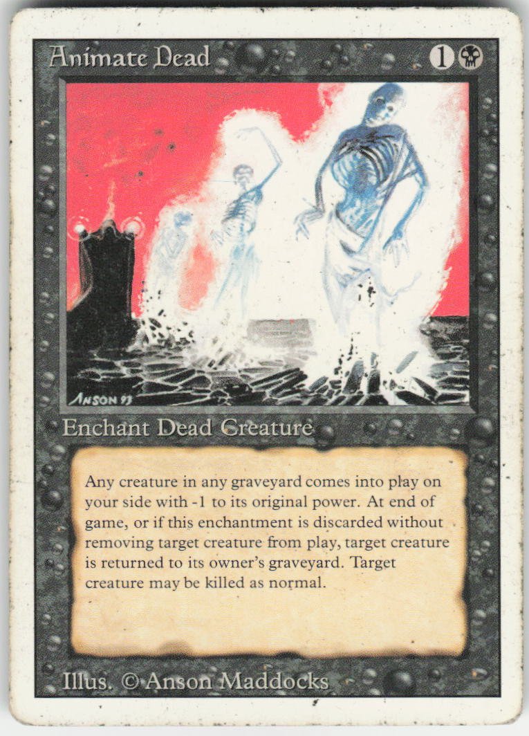 Animate Dead U Revised Edition NM