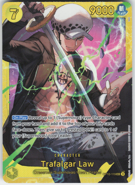 Trafalgar Law (119) SEC Royal Blood OP10-119 NM