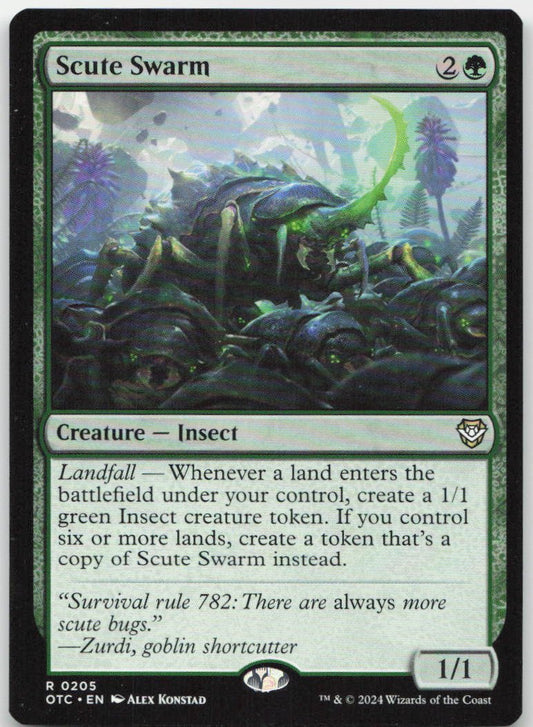 Scute Swarm R Commander: Outlaws of Thunder Junction 205 NM