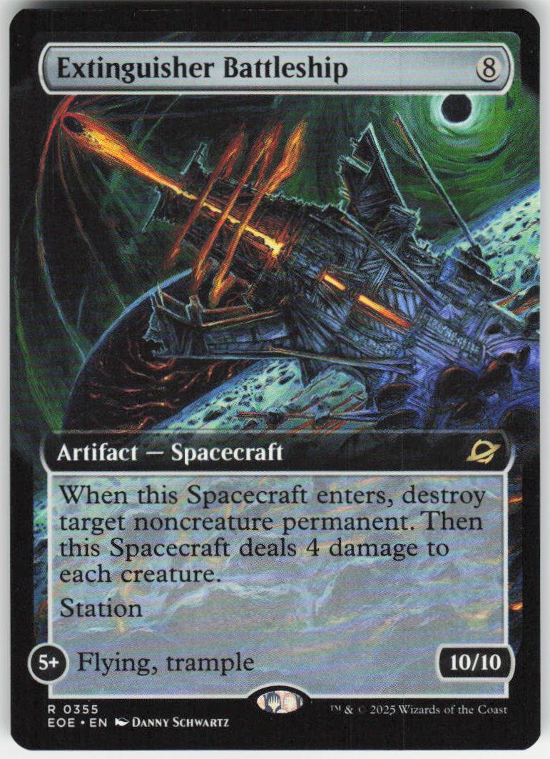 Extinguisher Battleship (Extended Art) R Edge of Eternities 355 NM