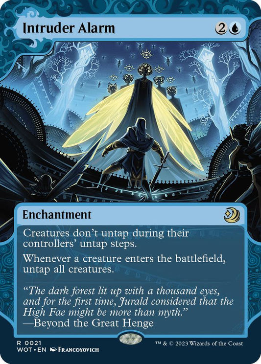 Intruder Alarm 21 Rare Wilds of Eldraine: Enchanting Tales NM/M