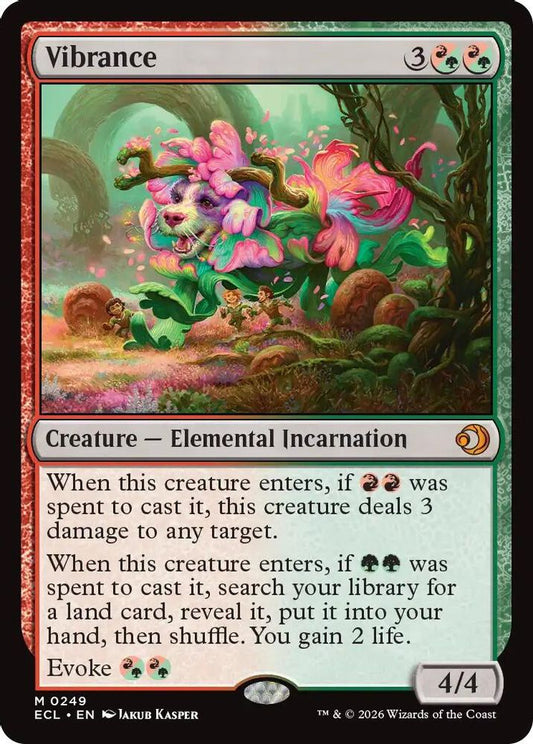 Vibrance 249 Mythic Foil Lorwyn Eclipsed NM/M