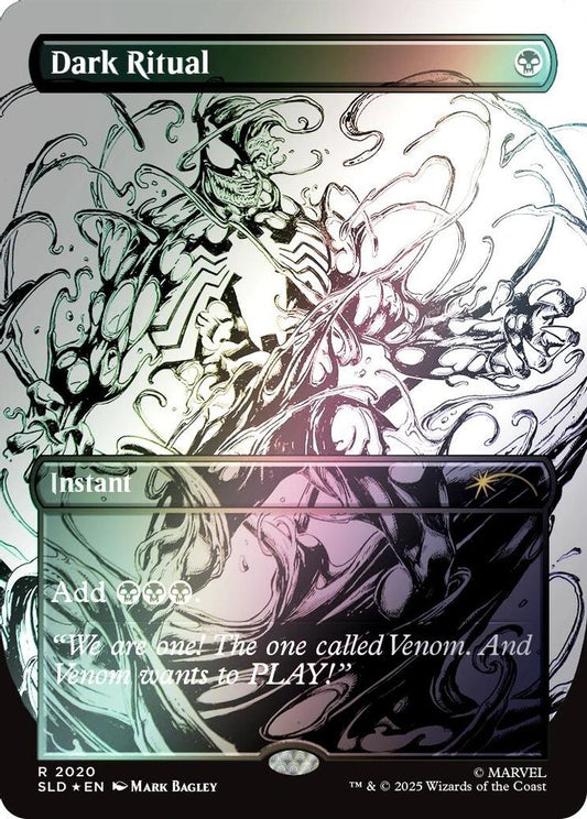Dark Ritual (2020) (Rainbow Foil) 2020 Rare Secret Lair Drop Series Holo NM/M