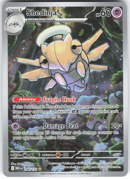 Shedinja - Illustration Rare ME01: Mega Evolution 144/132 NM