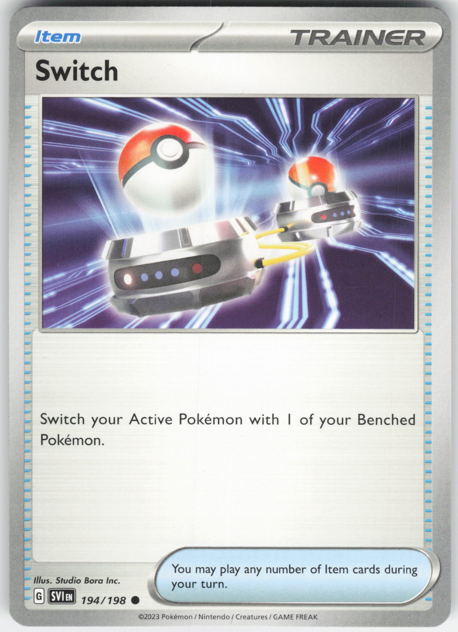 Switch Common SV01: Scarlet & Violet Base Set 194/198 NM