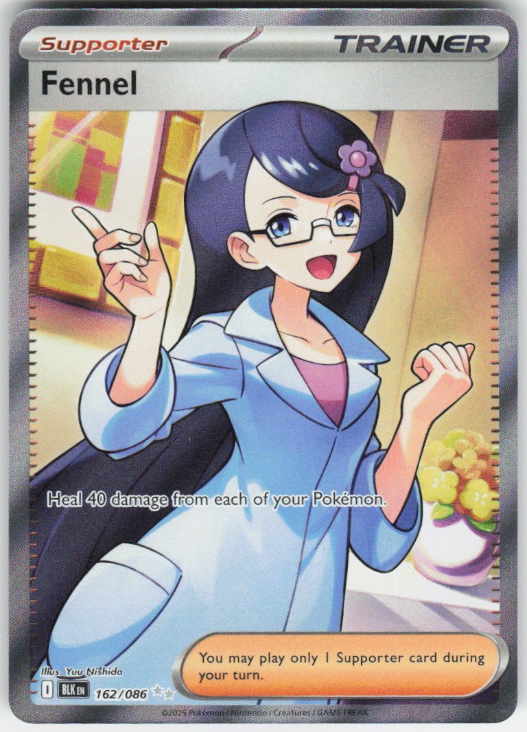 Fennel - Ultra Rare SV: Black Bolt 162/086 NM