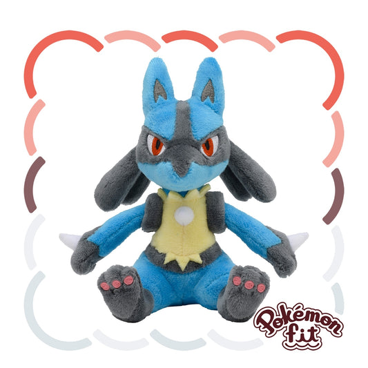 Pokemon Center Exclusive | Pokemon Fit Plush Toy - Lucario
