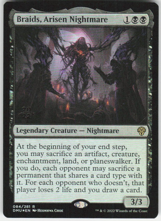 Braids, Arisen Nightmare R Prerelease Cards 84 NM