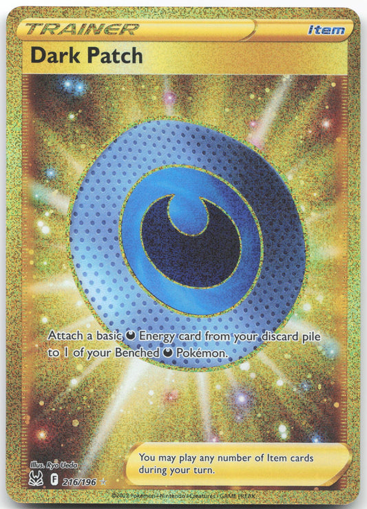 Dark Patch (Secret) Secret Rare SWSH11: Lost Origin 216/196 NM