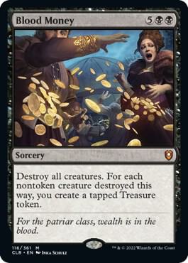 Blood Money 116 Mythic Commander Legends: Battle for Baldur's Gate NM/M