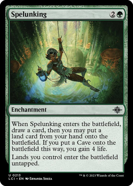 Spelunking 213 Uncommon The Lost Caverns of Ixalan NM/M