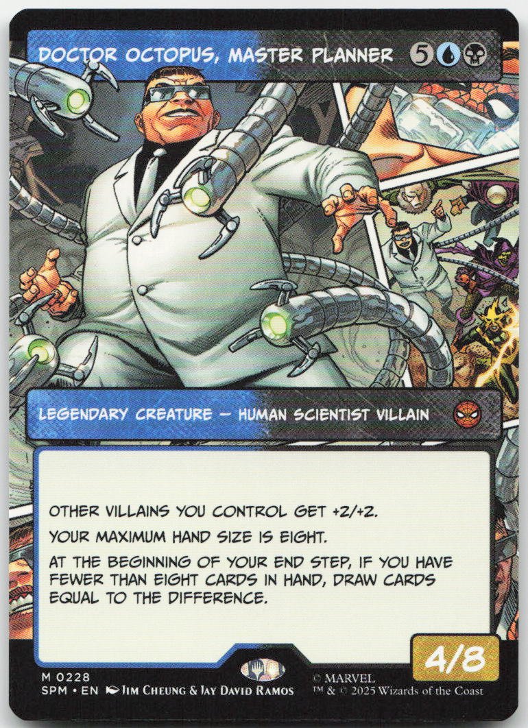 Doctor Octopus, Master Planner (Borderless) M Marvel's Spider-Man 228 NM