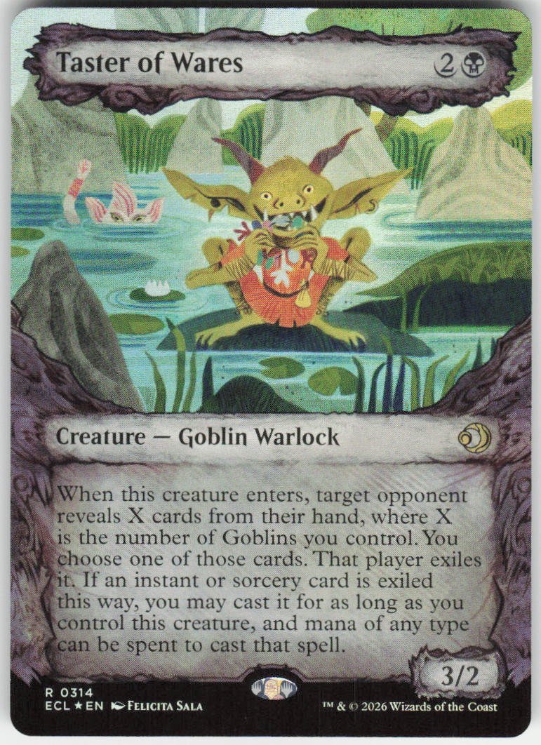 Taster of Wares (Showcase Foil) R Lorwyn Eclipsed 314 NM