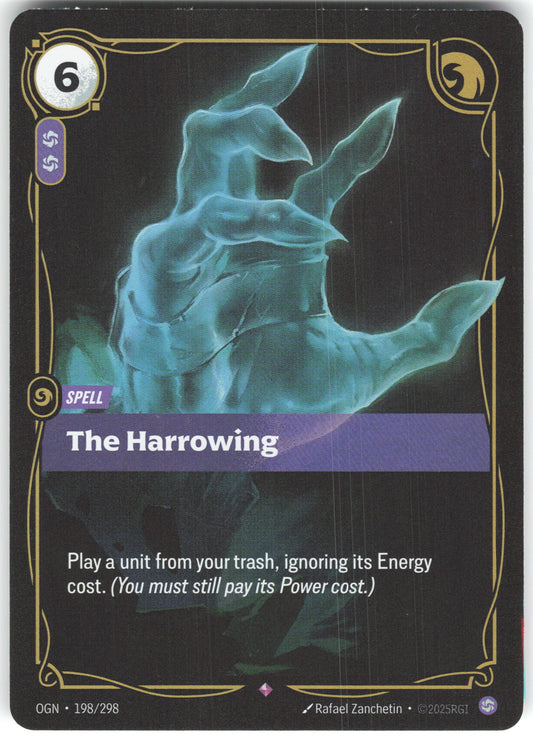 The Harrowing Rare Origins 198/298 NM