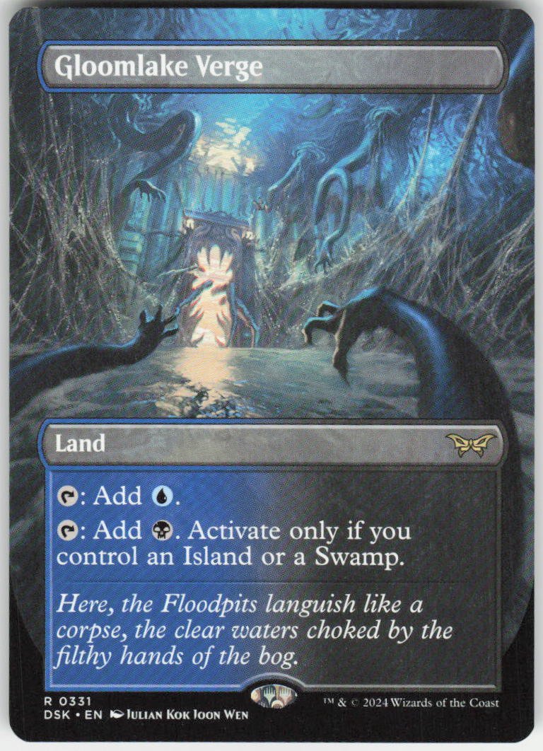 Gloomlake Verge (Borderless) R Duskmourn: House of Horror 331 NM