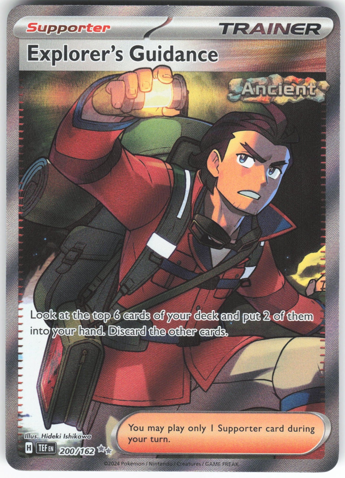 Explorer's Guidance - Ultra Rare SV05: Temporal Forces 200/162 NM