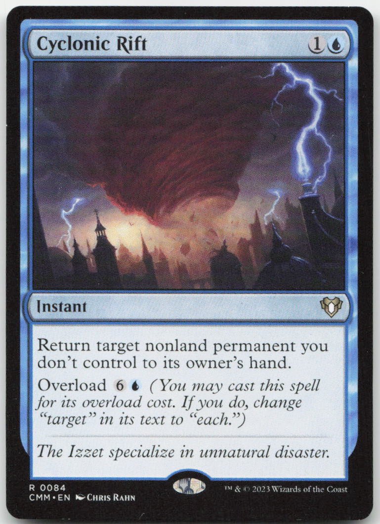 Cyclonic Rift R Commander Masters 84 NM