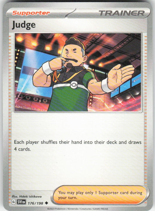 Judge Uncommon SV01: Scarlet & Violet Base Set 176/198 NM