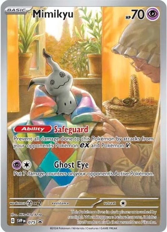 Mimikyu 075 Promo Scarlet & Violet Promo Holo NM/M