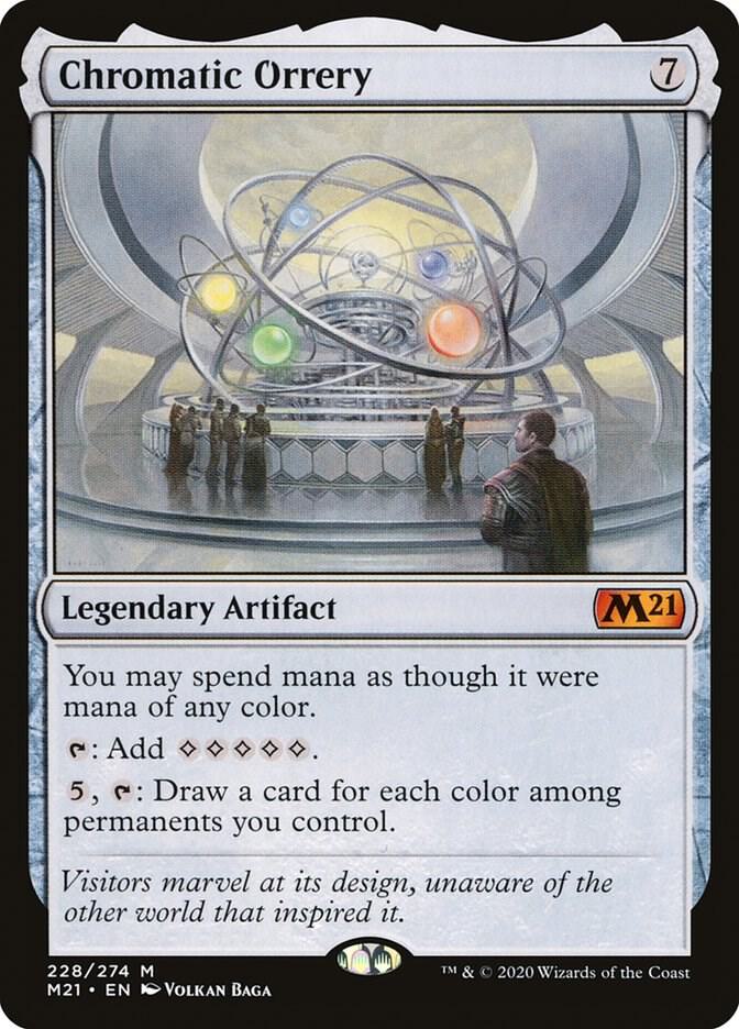 Chromatic Orrery 228 Mythic Core Set 2021 NM/M