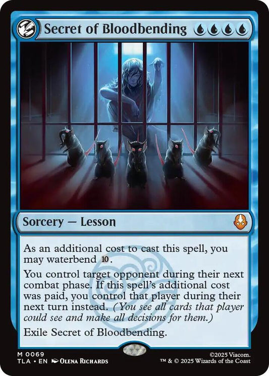 Secret of Bloodbending 69 Mythic Avatar: The Last Airbender NM/M