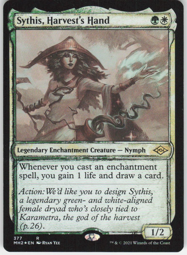Sythis, Harvest's Hand (Showcase Foil) R Modern Horizons 2 377 NM