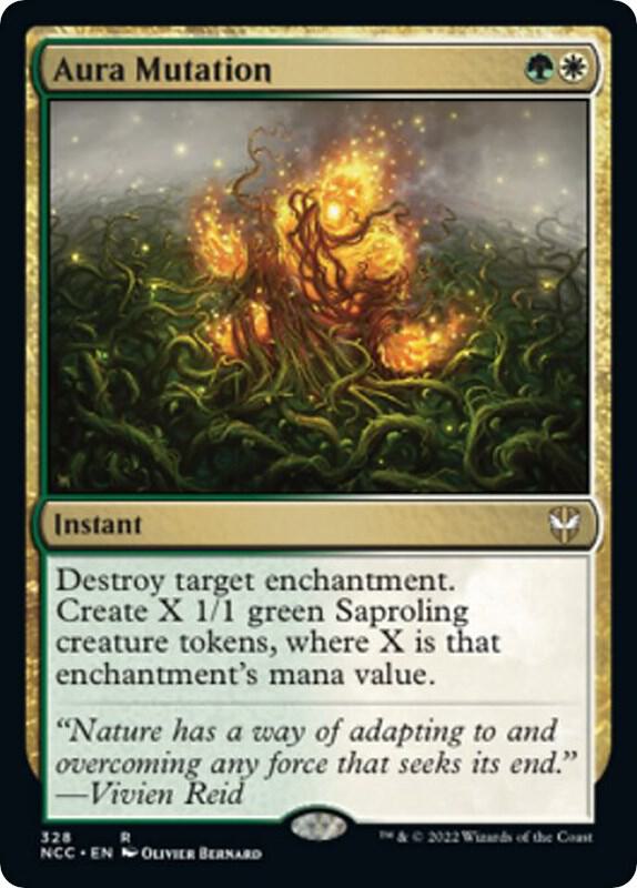 Aura Mutation 328 Rare Commander: Streets of New Capenna NM/M