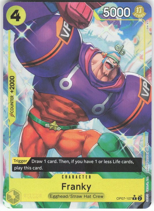 Franky (Parallel) R 500 Years in the Future OP07-107 NM