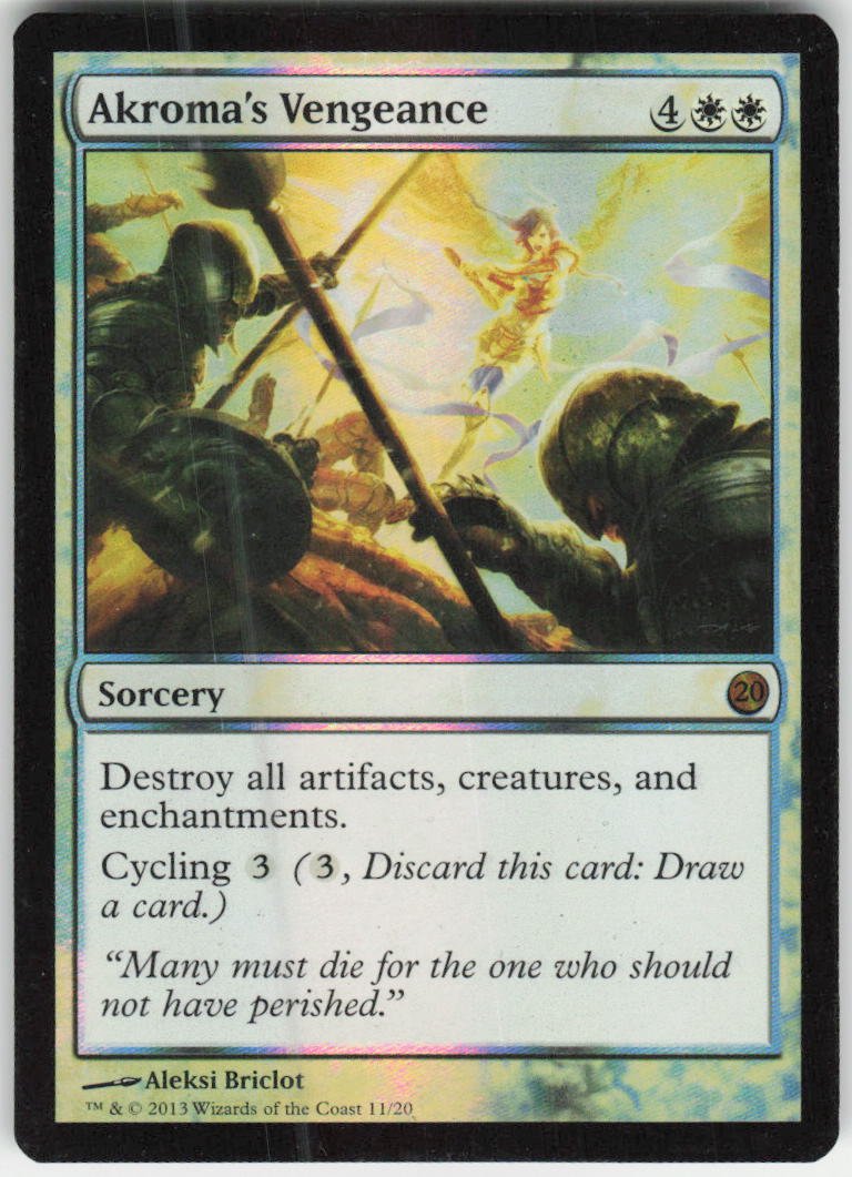 Akroma's Vengeance (Foil) M From the Vault: Twenty 11 NM