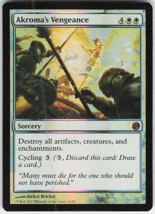 Akroma's Vengeance (Foil) M From the Vault: Twenty 11 NM