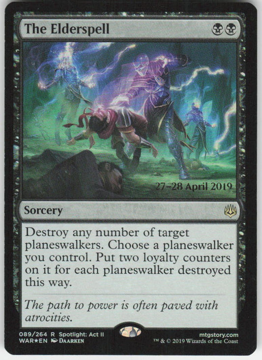 The Elderspell R Prerelease Cards 89 NM