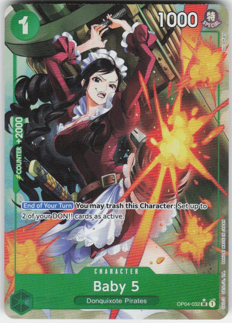 Baby 5 () (Full Art) UC Premium Booster -The Best- OP04-032 NM