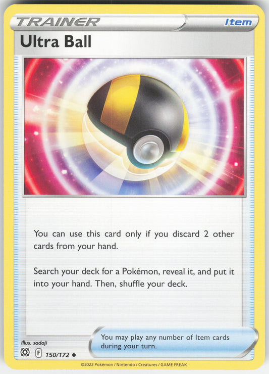 Ultra Ball Uncommon SWSH09: Brilliant Stars 150/172 NM