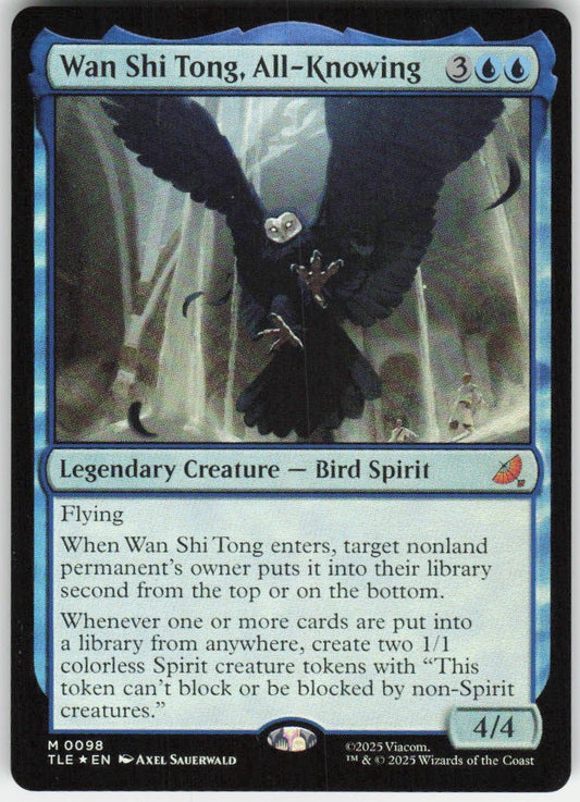 Wan Shi Tong, All-Knowing M Avatar: The Last Airbender: Eternal-Legal 98 NM