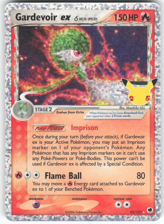 Gardevoir ex (Delta Species) Classic Collection Celebrations: Classic Collection 93/101 NM