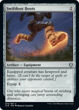 Swiftfoot Boots 339 Uncommon Commander Legends: Battle for Baldur's Gate NM/M