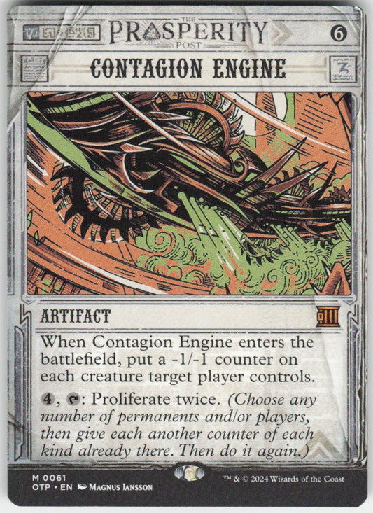 Contagion Engine M Outlaws of Thunder Junction: Breaking News 61 NM