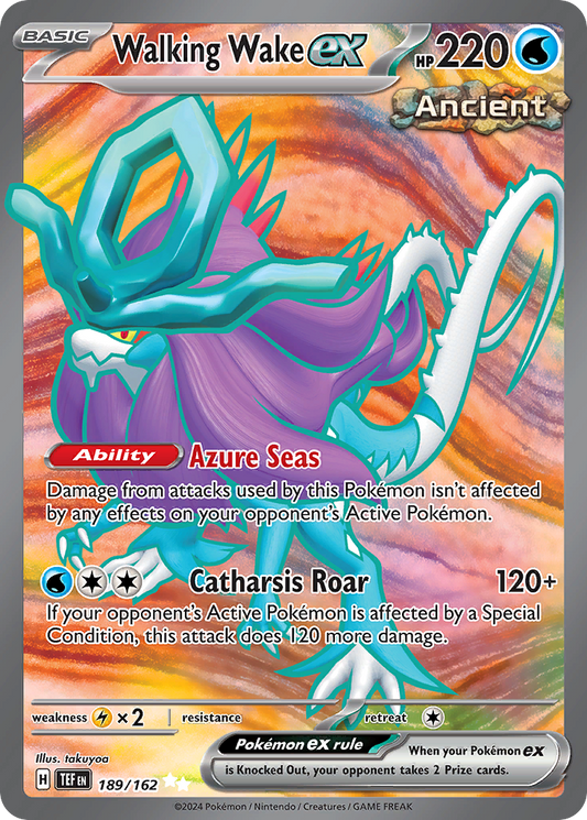 Walking Wake ex 189/162 Ultra Rare Temporal Forces NM/M