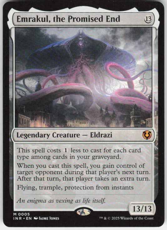 Emrakul, the Promised End M Innistrad Remastered 5 NM