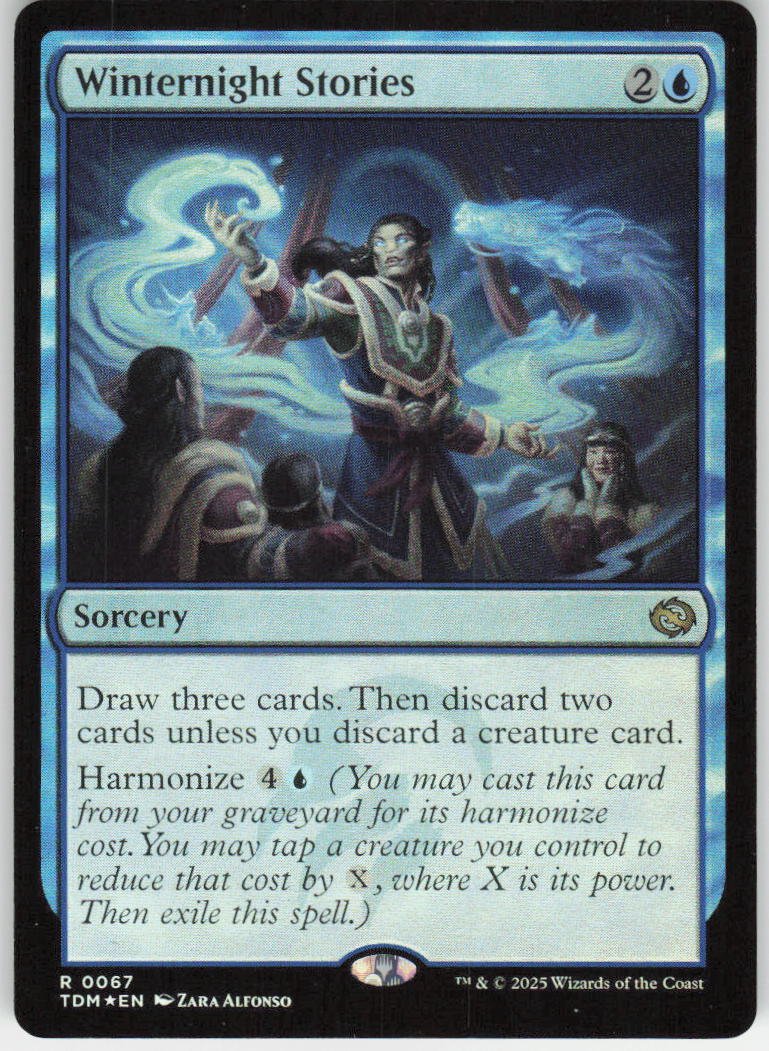 Winternight Stories (Foil) R Tarkir: Dragonstorm 67 NM