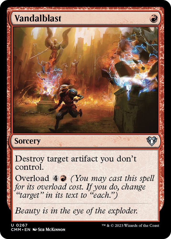 Vandalblast 267 Uncommon Commander Masters NM/M