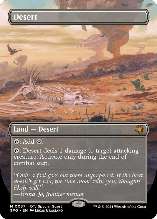 Desert (Borderless) 37 Mythic Special Guests NM/M